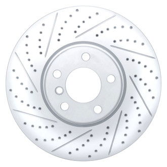 DFC® - Drilled and Slotted Front Passenger Side Brake Rotor