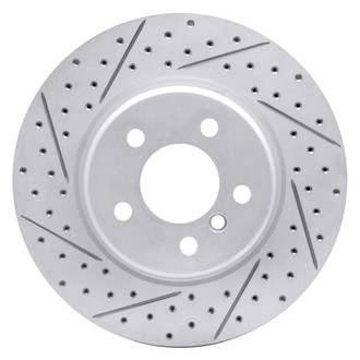 DFC® - Drilled and Slotted Front Driver Side Brake Rotor