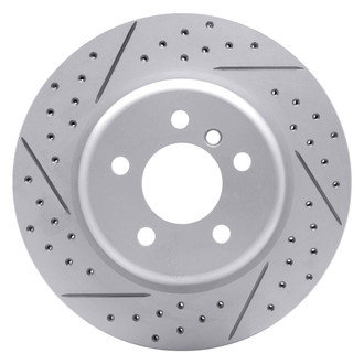 DFC® - Drilled and Slotted Rear Driver Side Brake Rotor