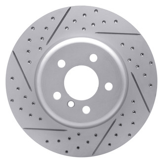DFC® - Drilled and Slotted Rear Driver Side Brake Rotor