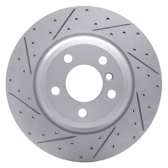DFC® - Drilled and Slotted Rear Driver Side Brake Rotor