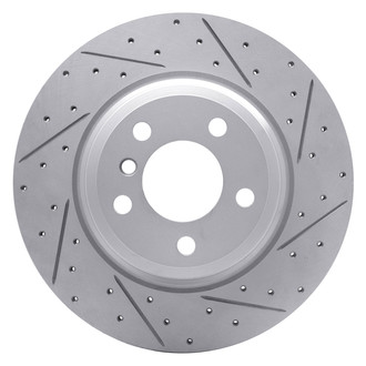 DFC® - Drilled and Slotted Rear Passenger Side Brake Rotor