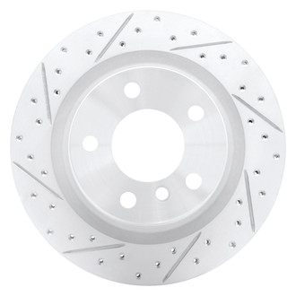 DFC® - Drilled and Slotted Rear Driver Side Brake Rotor