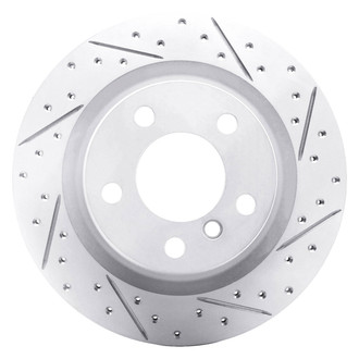 DFC® - Drilled and Slotted Rear Passenger Side Brake Rotor