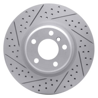 Dynamic Friction Company® - Drilled and Slotted Brake Rotor