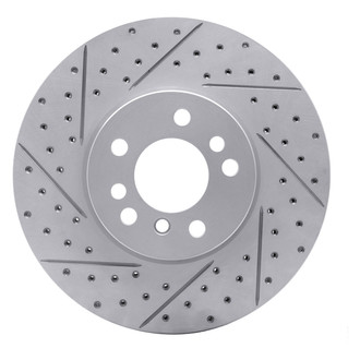DFC® - Drilled and Slotted Rear Passenger Side Brake Rotor