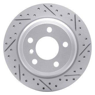 DFC® - Drilled and Slotted Rear Passenger Side Brake Rotor