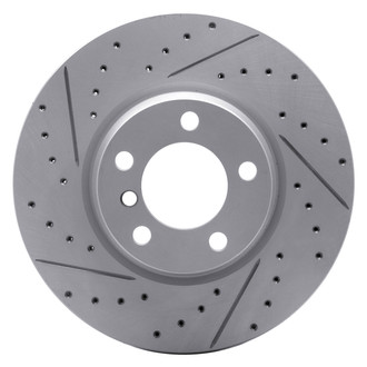 DFC® - Drilled and Slotted Front Passenger Side Brake Rotor