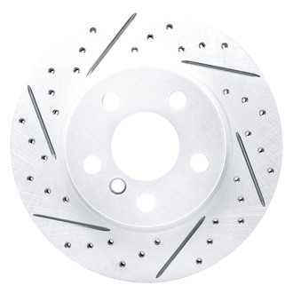 Dynamic Friction Company® - Drilled and Slotted Brake Rotor