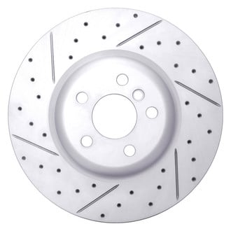 Dynamic Friction Company® - Drilled and Slotted Brake Rotor