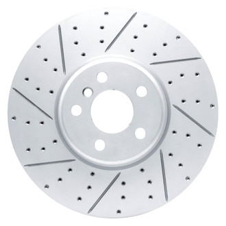 DFC® - Drilled and Slotted Front Passenger Side Brake Rotor