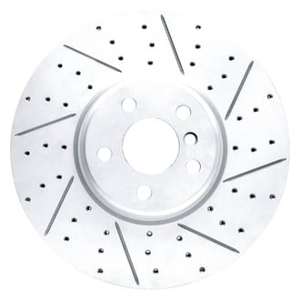 Dynamic Friction Company® - Drilled and Slotted Brake Rotor