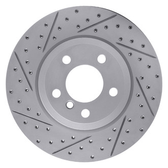 DFC® - Drilled and Slotted Front Driver Side Brake Rotor