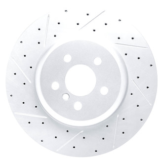 Dynamic Friction Company® - Drilled and Slotted Brake Rotor