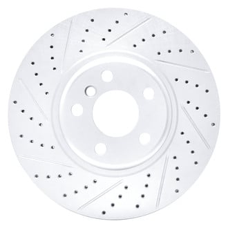DFC® - Drilled and Slotted Front Driver Side Brake Rotor