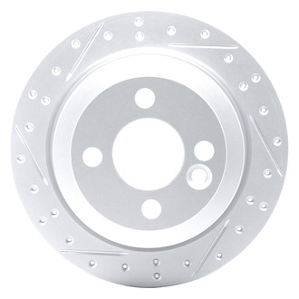 DFC® - Drilled and Slotted Rear Driver Side Brake Rotor