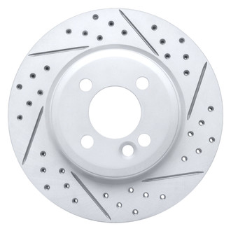 DFC® - Drilled and Slotted Front Passenger Side Brake Rotor