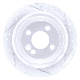 DFC® - Drilled and Slotted Rear Passenger Side Brake Rotor