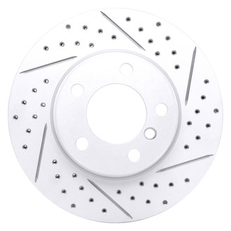 DFC® - Drilled and Slotted Front Passenger Side Brake Rotor