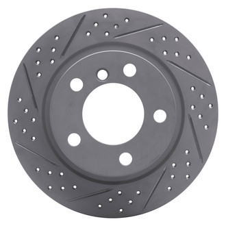 DFC® - Drilled and Slotted Rear Driver Side Brake Rotor