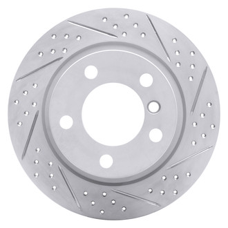 DFC® - Drilled and Slotted Rear Passenger Side Brake Rotor
