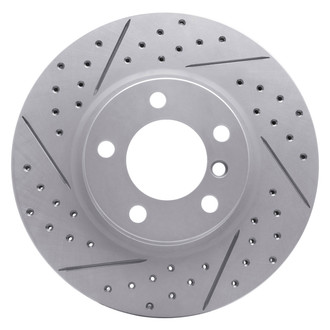DFC® - Drilled and Slotted Front Driver Side Brake Rotor