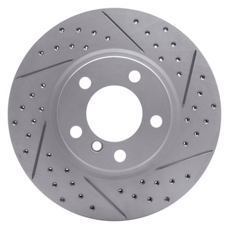 DFC® - Drilled and Slotted Front Passenger Side Brake Rotor