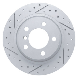 DFC® - Drilled and Slotted Rear Driver Side Brake Rotor