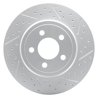 DFC® - Drilled and Slotted Front Passenger Side Brake Rotor