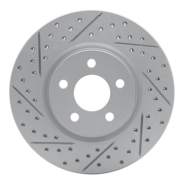 DFC® - Drilled and Slotted Front Drilled and Slotted Brake Rotor