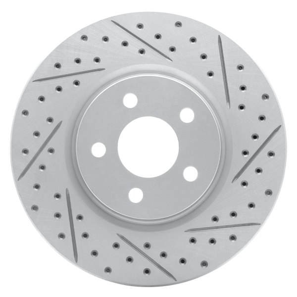 DFC® - Drilled and Slotted Front Drilled and Slotted Brake Rotor