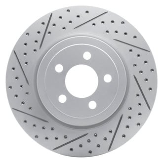 DFC® - Drilled and Slotted Front Driver Side Brake Rotor