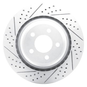 DFC® - Drilled and Slotted Rear Driver Side Brake Rotor