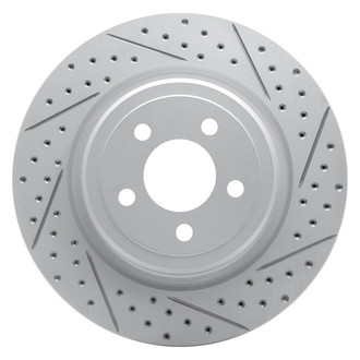 DFC® - Drilled and Slotted Rear Passenger Side Brake Rotor