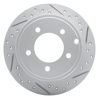 DFC® - Drilled and Slotted Rear Passenger Side Brake Rotor