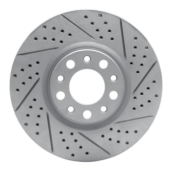 DFC® - Drilled and Slotted Front Drilled and Slotted Brake Rotor