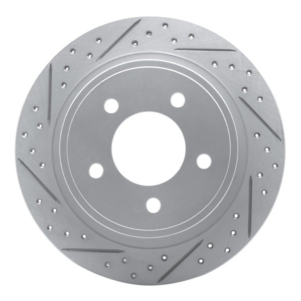 DFC® - Drilled and Slotted Rear Drilled and Slotted Brake Rotor