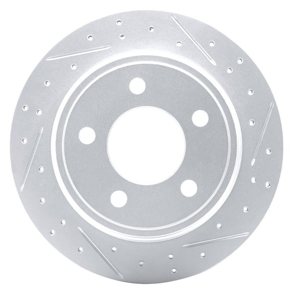 DFC® - Drilled and Slotted Rear Drilled and Slotted Brake Rotor