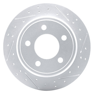 DFC® - Drilled and Slotted Rear Passenger Side Brake Rotor