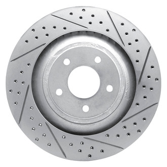 DFC® - Drilled and Slotted Front Passenger Side Brake Rotor