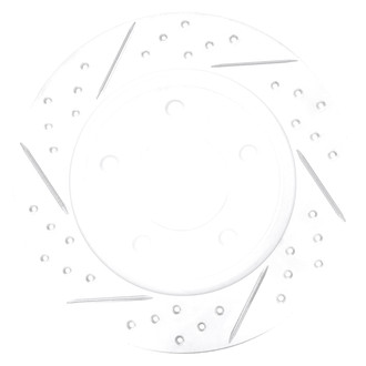 DFC® - Drilled and Slotted Rear Driver Side Brake Rotor
