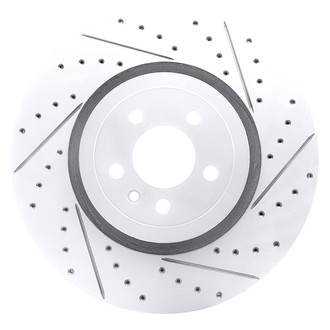 DFC® - Drilled and Slotted Front Passenger Side Brake Rotor