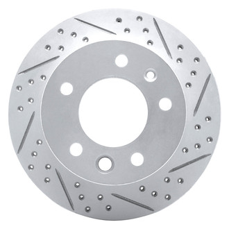 DFC® - Drilled and Slotted Front Passenger Side Brake Rotor