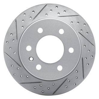 DFC® - Drilled and Slotted Rear Driver Side Brake Rotor