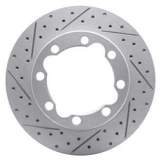Dynamic Friction Company® - Drilled and Slotted Brake Rotor