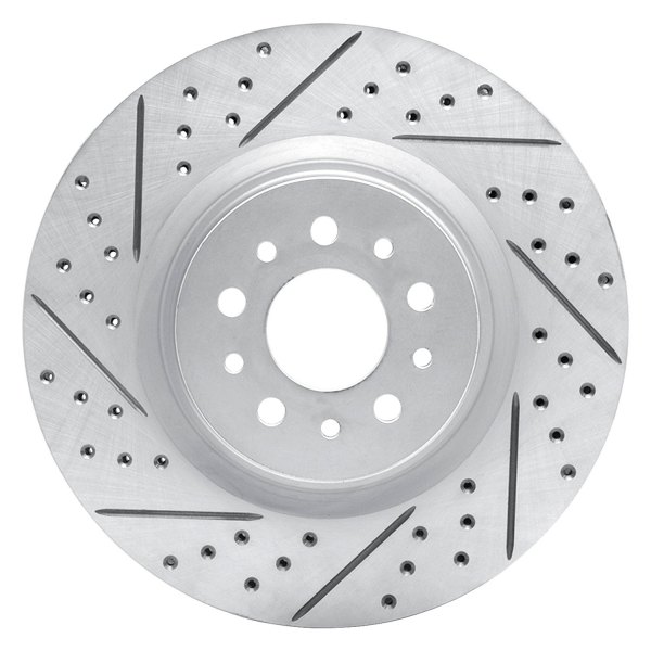 DFC® - Drilled and Slotted Front Drilled and Slotted Brake Rotor