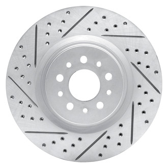 DFC® - Drilled and Slotted Front Driver Side Brake Rotor