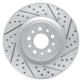 DFC® - Drilled and Slotted Front Passenger Side Brake Rotor