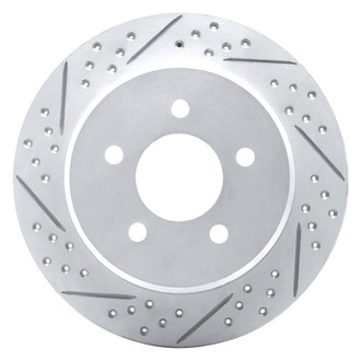 DFC® - Drilled and Slotted Rear Driver Side Brake Rotor