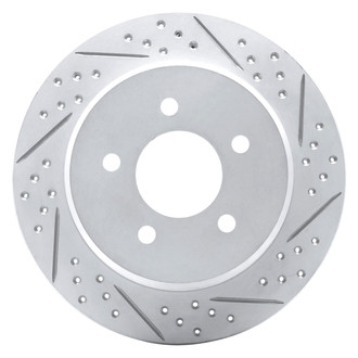DFC® - Drilled and Slotted Rear Passenger Side Brake Rotor